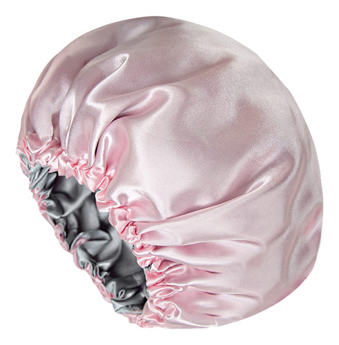 Una Gorra De Satén De Seda Reversible Para Dormir, Adaptable