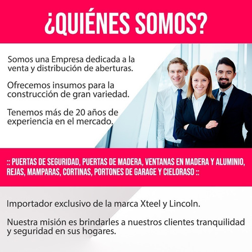 Puerta De Seguridad Doble Vidrio, Reja Y Acople Lateral