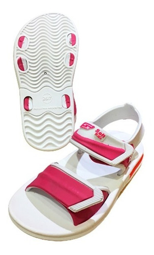 Sandalias Niña Nena Soft Kids Con Abrojo Verano Calzado  