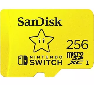 Tarjeta De Memoria Sdxc - 256gb - Sandisk Nintendo 100% Og