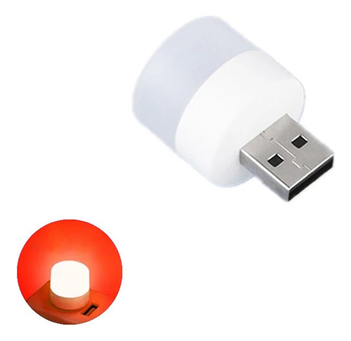 Luz Nocturna Pequeña Usb, Protección Ocular Led, Lectura Cua