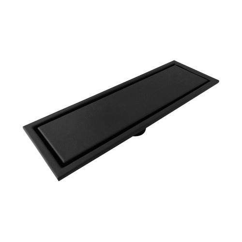 Rejilla Rectangular Piso Invisible 30cmx10cm Negra