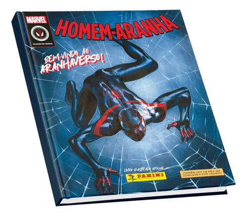 Homem-aranha Bem-vindo Ao Aranhaverso!: Contém Uma Hq Para Ser Completada Com Figurinhas!, De Henrique Osawa. Hq Em Álbum De Figurinhas, Vol. 1. Editorial Panini, Capa Dura Em Português, 2023