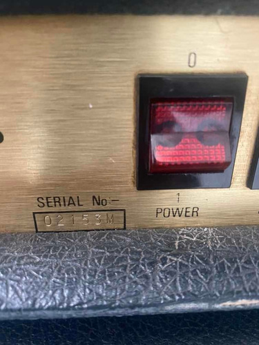 Marshall Jmp Mk2 Master Model 1980 (Usado)