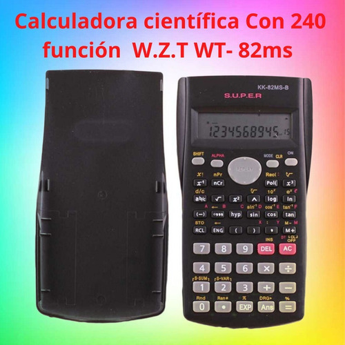 Calculadora Científica De 240 Función W.z.t  Wt- 82ms 