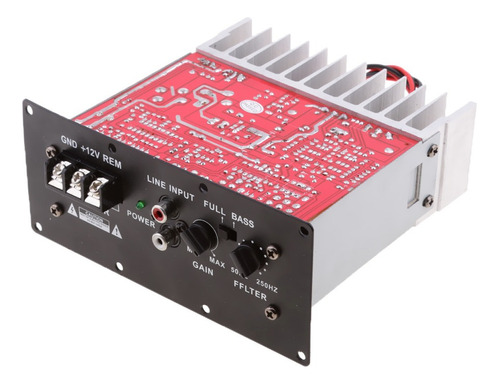 Subwoofer Audio Amplificador De Graves Módulo 12v 150w Pcb
