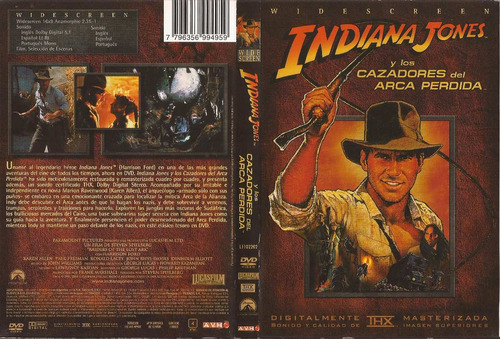 Indiana Jones Los Cazadores Del Arca Perdida Dvd Spielberg
