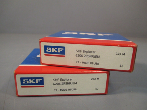 Skf Explorer Radial/deep Groove Ball Bearing (lot Of 2)  Mmm