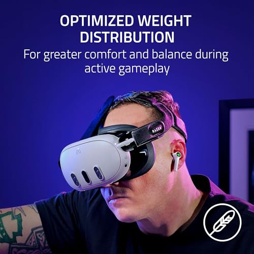 Sistema De Correa Ajustable Para Vr Razer Para Meta Quest 3: