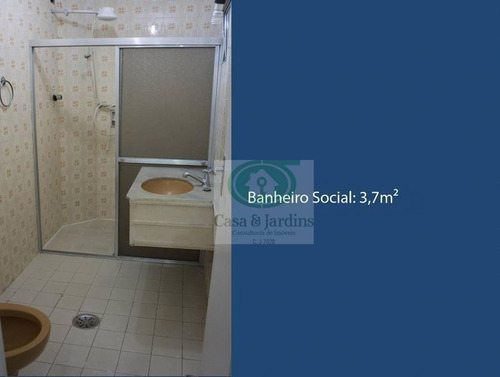 Apartamento Com 3 Dormitórios À Venda, 117 M² Por R$ 580.000,00 - Aparecida - Santos/sp - Ap6605