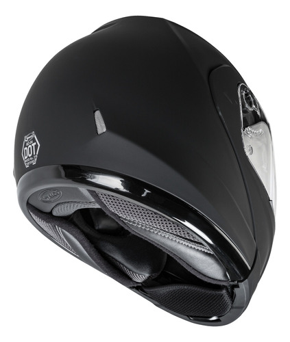 Casco Gmax Md-04 Modular Negro Mate