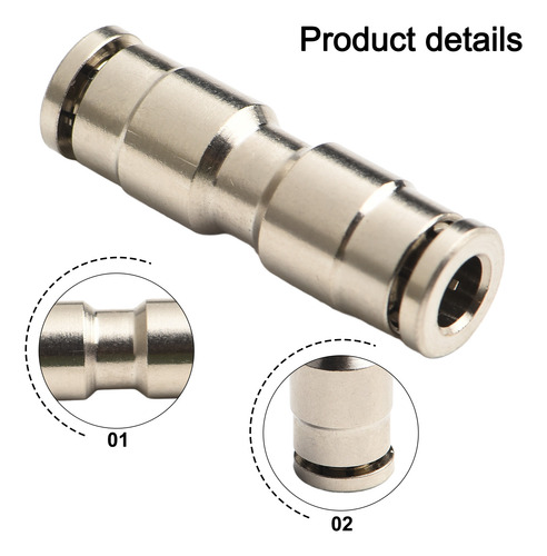 Conector De Manguera, Conector Recto, Conector De Tubo De Ai