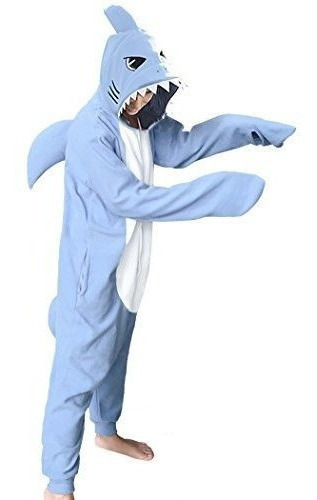 Wotogold Animal Cosplay Disfraz New Shark Unisex Adultos