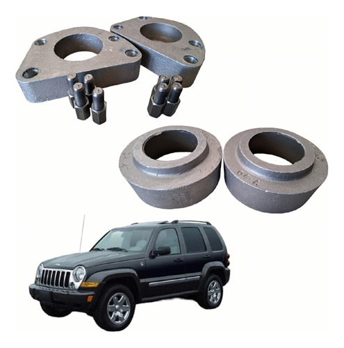 Aumentos Delanteros Y Traseros Jeep Liberty 2002-2012 Nitro 