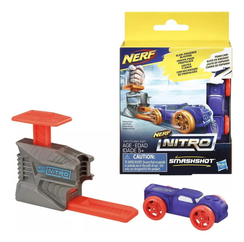 Nerf Lanzador Carros Nitro Smashshot Juguete Niños Original