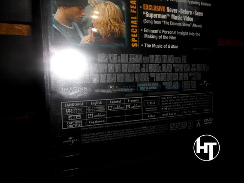 Imagen 7 de 8 de Eminem, 8 Mile, Pelicula, Dvd, Original, Nueva, En Espa
