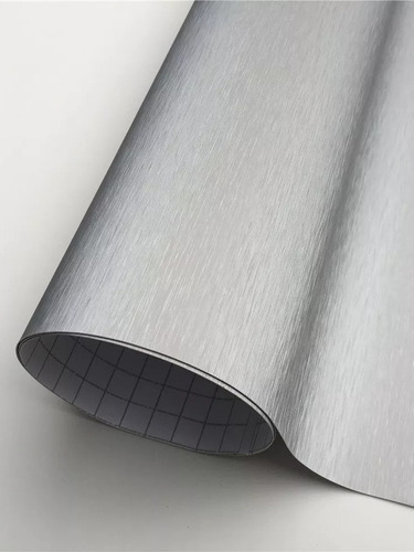Papel Adherible Acabado Metalico Cepillado Premium 200x120cm