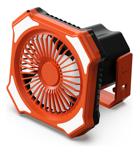 Ventilador De Techo, Ventilador Portátil, Batería Usb, Luz C