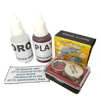 Comprar Ácido Probar Oro + Ácido Probar Plata + Lupa Joyero + Instru
