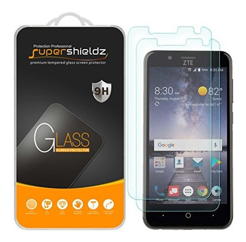 2pack Supershieldz Para Zte Blade Vantage Protector De Panta