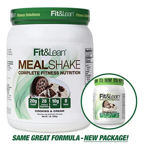 Substituição De Refeição De Shake De Refeição Fit E Magra C