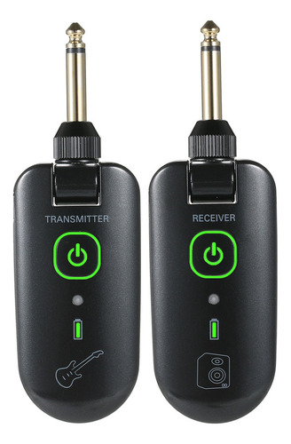 Set De Transmisor Y Receptor De Guitarra Inalámbrico Uhf Rec