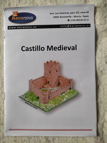 Keranova Kit De Cerámica Castillo Medieval Para Armar.