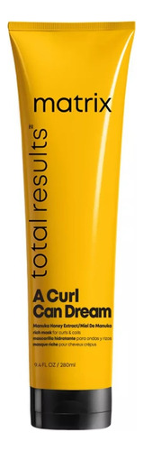 Mascarilla Hidratante Cabello Rizado Matrix Total 280ml