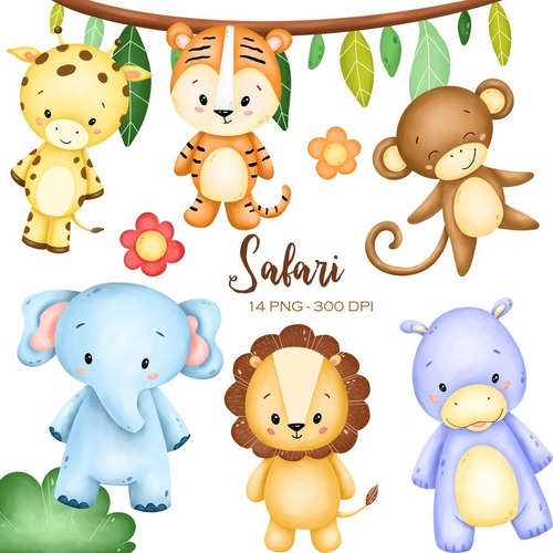 Cliparts Imagenes Png Animales De La Selva Safari Is37