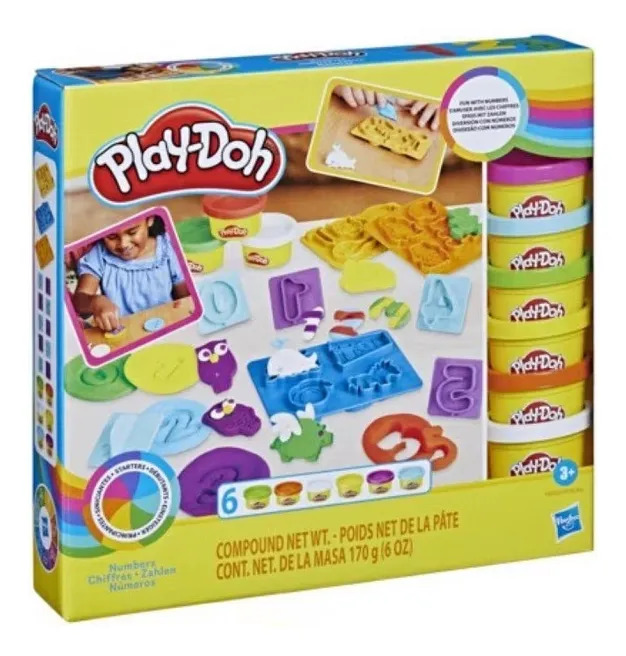 Massinha Play Doh Números - Hasbro E8533