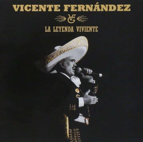 Vicente Fernandez - La Leyenda Viviente - Disco Cd - Nuevo