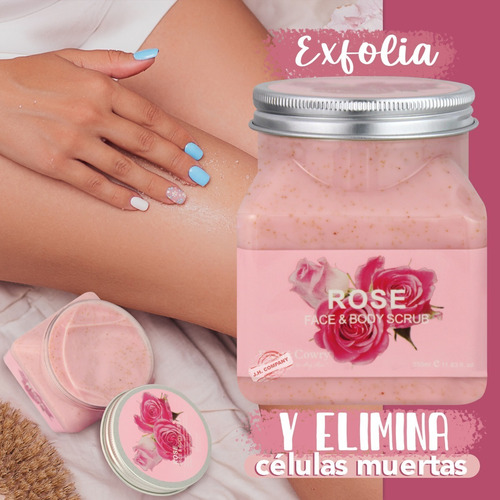 Imagen 4 de 6 de Exfoliante Corporal Cara Y Cuerpo 350 Ml Vitamina Zi-1007