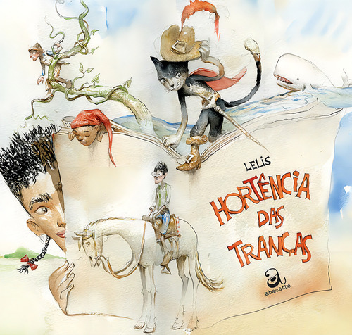 Hortência das tranças, de Lelis. Editorial Abacatte, capa mole em português, 2015