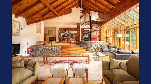 Imagen 4 de 19 de Venta Hostería Con Costa De Lago, 1600m2, Lote De 2300m2 En Bahía Manzano, Villa La Angostura