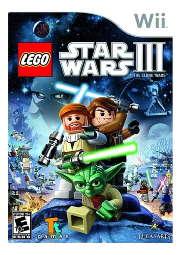 LEGO Star Wars III: The Clone Wars  Star Wars Standard Edition LucasArts Wii Físico