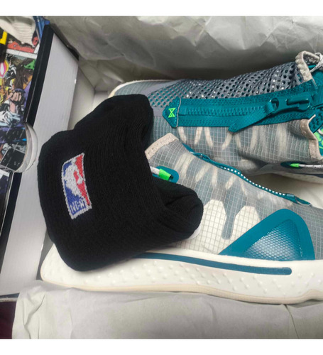 Tenis Paul George 4 Teal Pcg Edition (27.5 Mex)