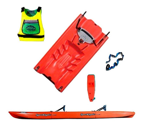 Modulo Intermedio P/kayak Modular  Sportkayaks Envio Gratis