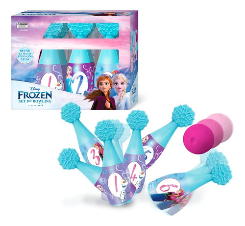 Set De Bowling Frozen Figura - Pronobel