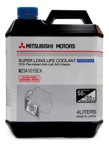 Refrigerante  Motor Al 50% Original Mitsubishi L200 Mt , At