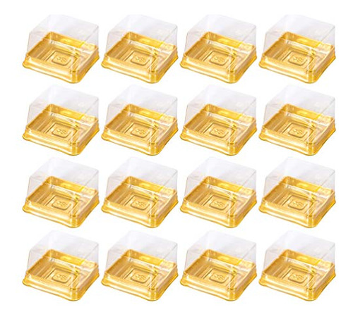 Caja Transparente Mini Para Pasteles 50 Uds. - Fiesta,