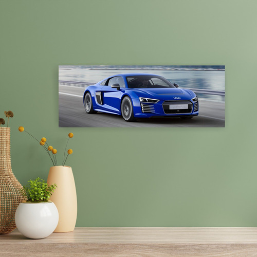 Mini Cuadro 15x40 - 2015 Audi R8 Coupe E Tron Pi 49