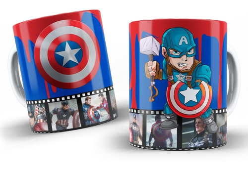 Imagem 6 de 10 de Canecas Personalizadas Herois !!!!