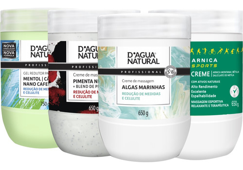 Kit Termoterapico Algas Marinhas Crioterapico Dagua Natural