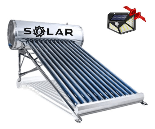 Calentador Solar / 12 Tubos - 150 Litros / 4 Personas