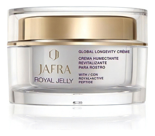 Crema Humectante Revitalizante para Rostro Jafra Royal Jelly de 50mL