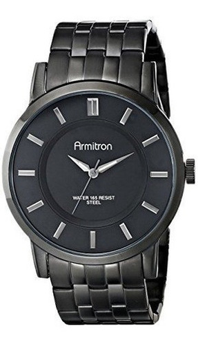 Reloj Con Brazalete De Ónix Negro Armitron Para Hombre 20