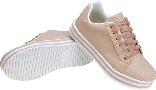 Imagem 3 de 4 de Tenis Feminino Casual Sapatenis Confort | S01.tc
