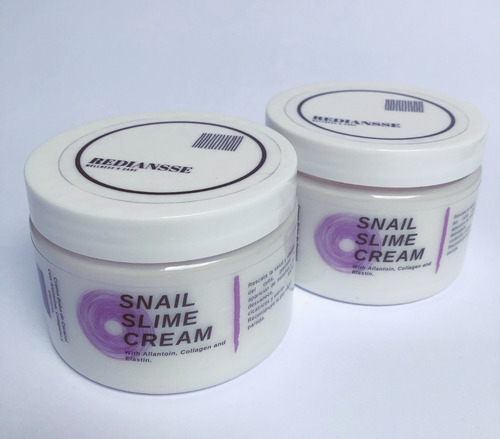 Imagen 3 de 3 de Crema Corporal Baba De Caracol 300 Grs 8 Piezas ( Premium )