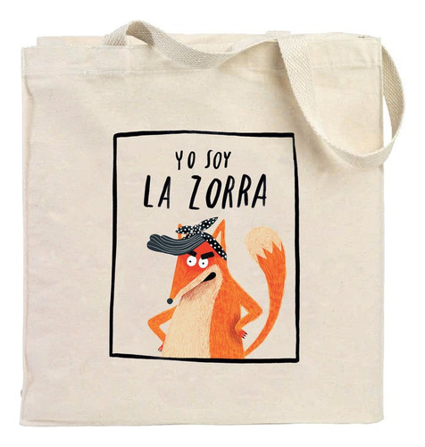 Bolsa 'yo Soy La Zorra', De Amavisca, Luis. Editorial Nubeocho En Español