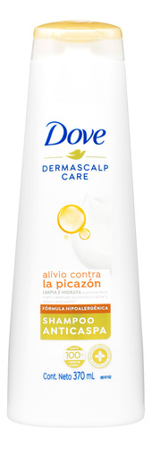 Shampoo Dove Anticaspa Alivio Contra La Picazon 370 Ml